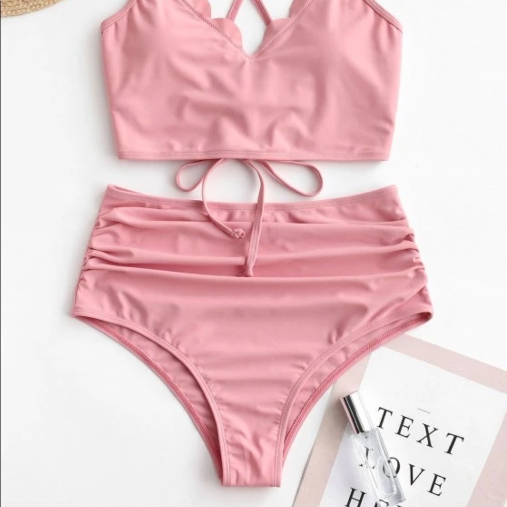 new high waisted swim suit bottoms from zaful